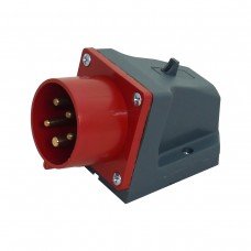 Вилка 515 стаціонарна 3Р+РЕ+N 16А 380В IP44 UEC