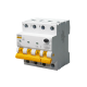 Автомат диференційного захисту SB-R9NE 4P C 40A 30mA Tип AC 6kA UEC