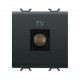 Розетка TV Chorusmart MALE CONN 9.5mm 2M чорний GEWISS