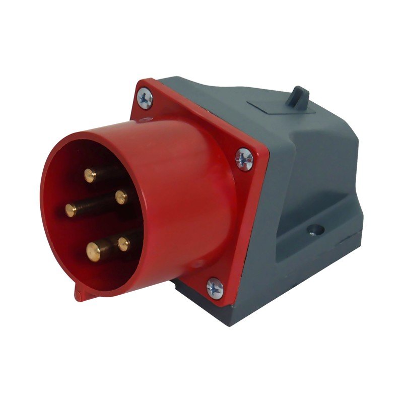 Вилка 525 стаціонарна 3Р+РЕ+N 32А 380В IP44 UEC