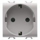 Розетка Chorusmart 2M 2P+E 16A бежевий GEWISS