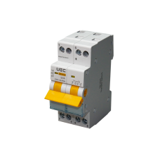 Вимикач-роз'єднувач трипозиційний SB-H09-63 2P 50А UEC