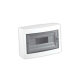 Корпус пластиковий ЩРН-П-12 мод. 1ряд навісний 294х220х100 IP40 UEC
