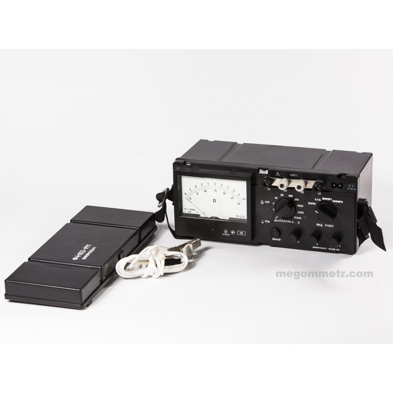 Вимірювач опору заземлення  Ф4103-М1