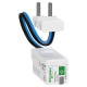 energy sensor, PowerTag PhaseNeutral 63A 1P+N bottom position for RCBO 18mm Slim