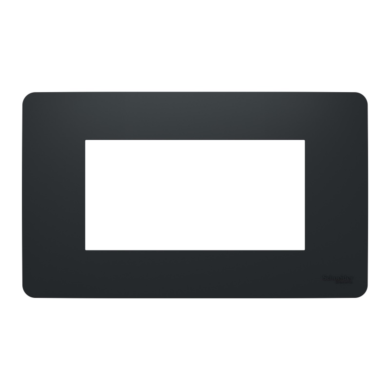 Рамка 4-модульна, антрацит