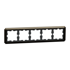 Рамка 5 постова D-Atique, мокко