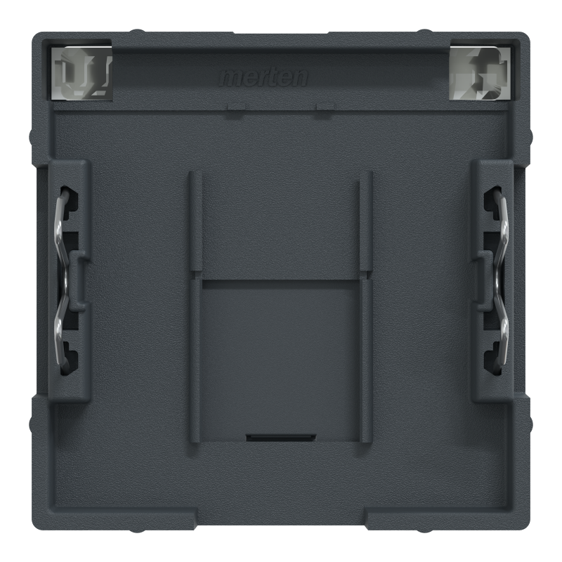 НАКЛАДКА ДЛЯ З'ЄДНАННЯ МОДУЛЮ, 1 ПОСТ,АНТРАЦИТ