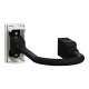 Розетка HDMI, 1 модуль білий