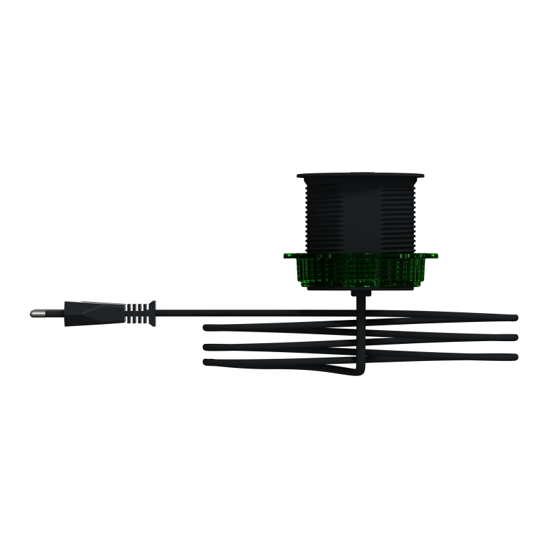 Unica system+, Настільний блок XS з USB типу A та USB типу C, антрацит