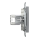РОЗЕТКА КОМП'ЮТЕРНА RJ45 UTP КАТ. 5Е ASFORA СТАЛЬ