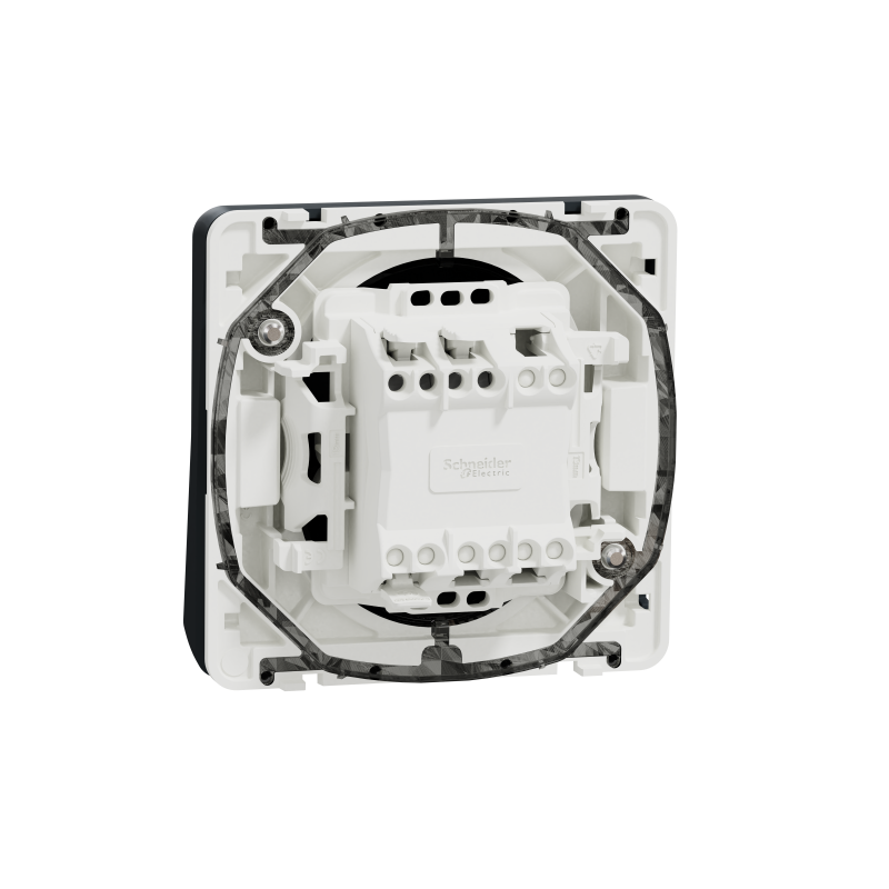 Механізм перемикача IP55 Mureva Styl, сх.6, чорний