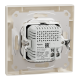 Asfora - double USB charger 2.4 A - cream