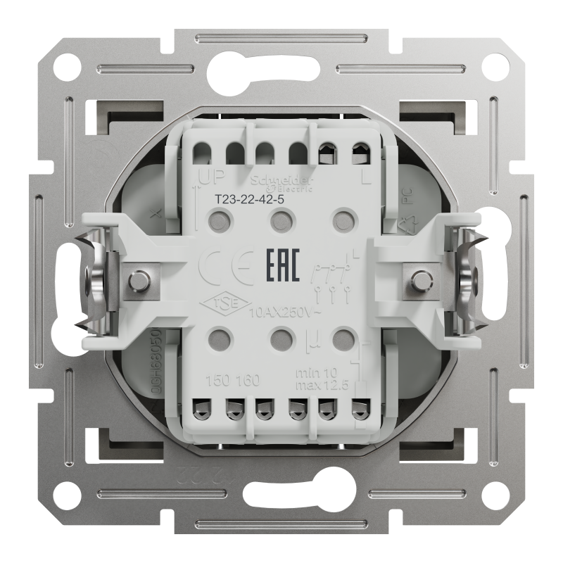 ВИМИКАЧ ТРЬОХКЛАВІШНИЙ БРОНЗА ASFORA