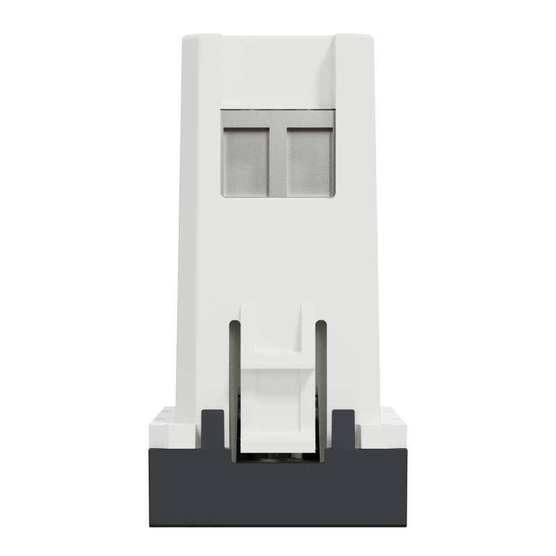 USB-коннектор 1 модуль антрацит