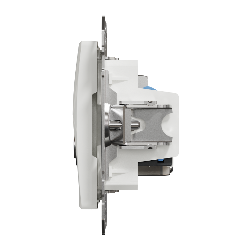 Розетка RJ45 категорія 6 UTP -TV Білий Sedna Design