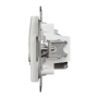 Розетка RJ45 категорія 6 UTP -TV Білий Sedna Design