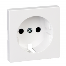 Накладка для розетки з заземленням SysM активно-білий гл