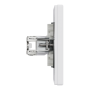 КОМП'ЮТЕРНА РОЗЕТКА RJ45 UTP КАТ. 5Е ПОДВІЙНА БІЛА ASFORA