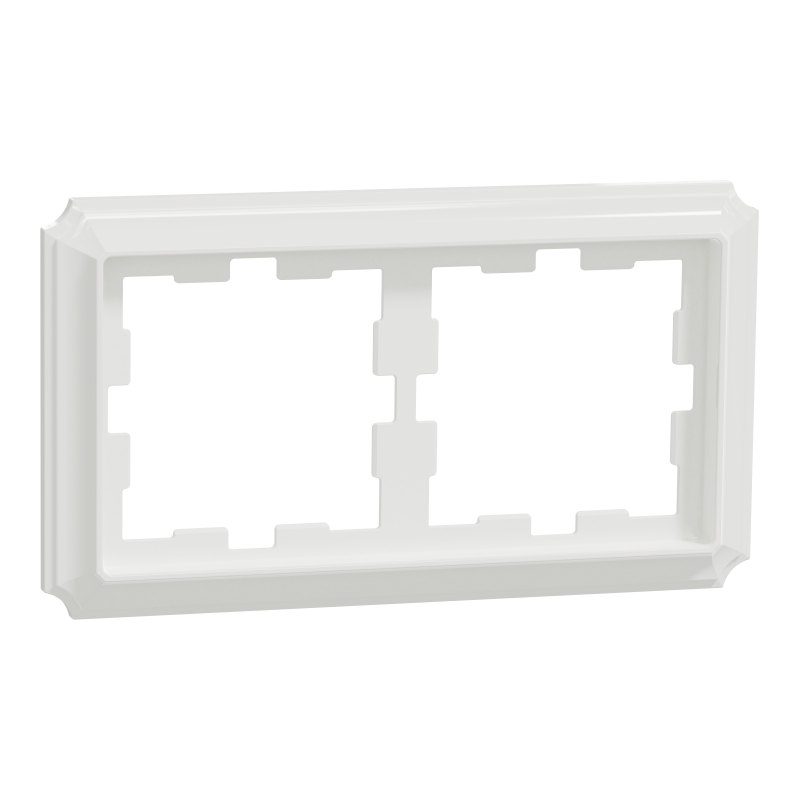 Рамка 2 постова D-Atique, білий лотус