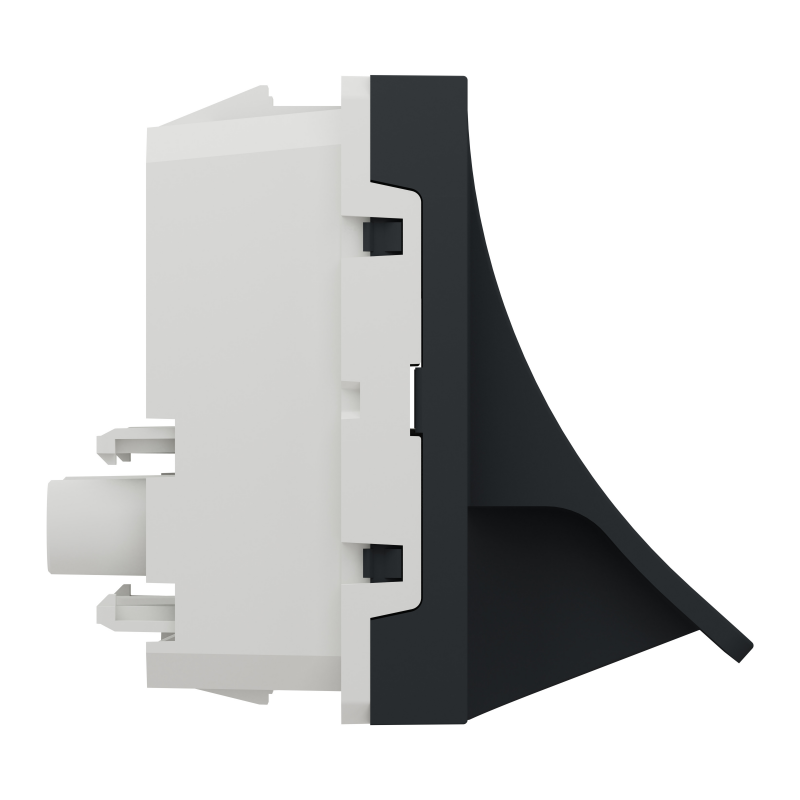 Вивід кабеля 16А 2 модуля антрацит