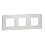 Рамка 3-постова, Білий/білий