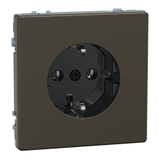 Розетка з заземленням 16А SysD мокко
