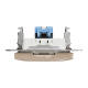 Комп'ютерна розетка, RJ45 CAT6 UTP, Бежева, Sedna Design