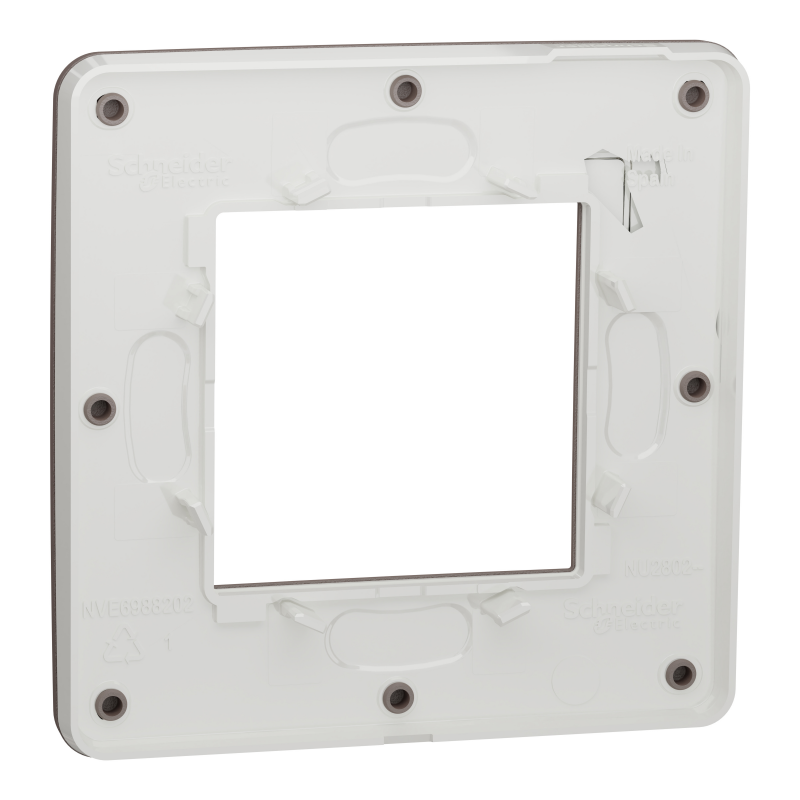 Рамка 1-постова, Шоколад/білий