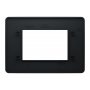Рамка 3-модульна, антрацит