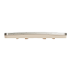 Cover frame, Unica Studio Metal, 1 gang, 1 x 2 modules, bronze or beige