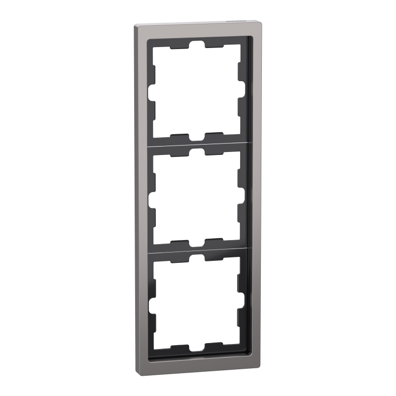 Рамка 3-постова метал D-Life SysD нікель