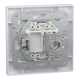 РОЗЕТКА КОМП'ЮТЕРНА RJ45 STP КАТ. 5Е БІЛА ASFORA