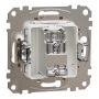 Розетка TV 4DB Cr Sedna Design