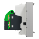 Розетка комп'ютерна RJ45, одинарна категорія 5, UTP, 2 модулі, алюміній