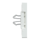 накладка для USB 2,1A акт. біла Sys M