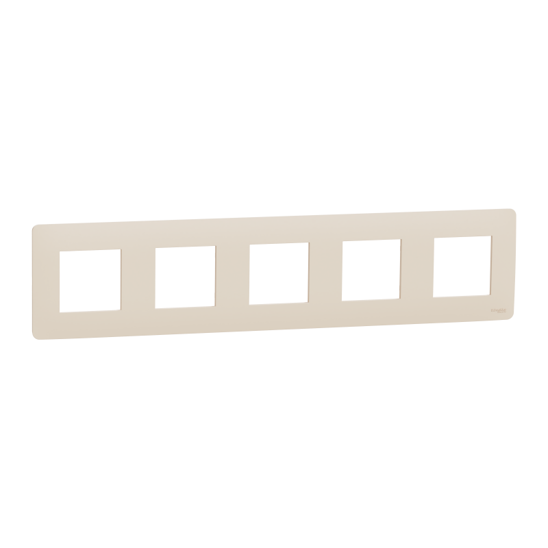 Рамка 5-постова, бежева Unica New Studio
