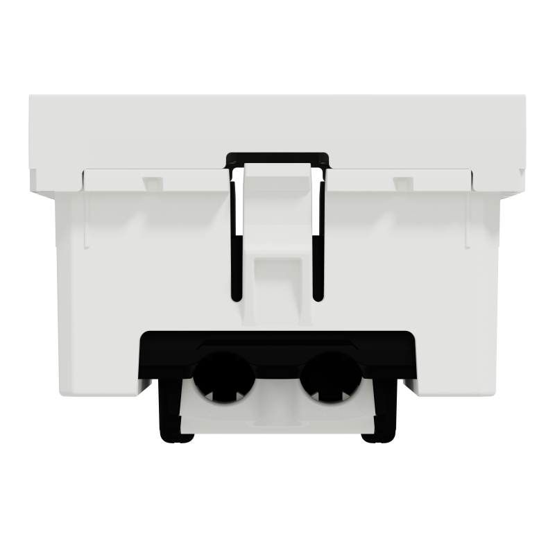 Розетка R-TV SAT одинарна, 2 модулі білий