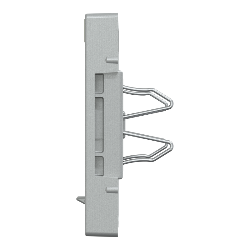 НАКЛАДКА Д/З'ЄДН.МОД.,1 ПОСТ,КОЛІР АЛЮМ.