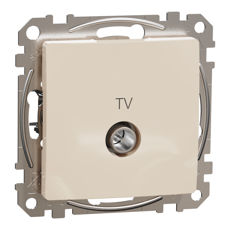 Розетка TV 4DB Cr Sedna Design