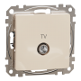 Розетка TV 4DB Cr Sedna Design