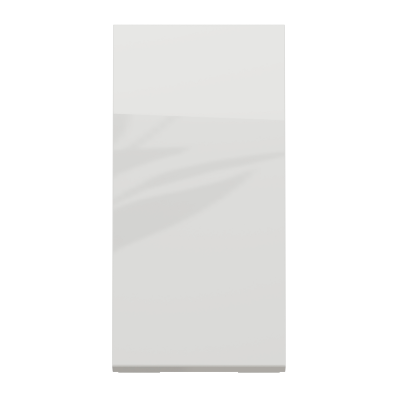 Вимикач 1-клавішний схема 1, 10А, 1 модуль білий