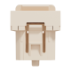 Центральна плата RJ45Keystone/Systimax, 1 модуль, бежева Unica New Studio