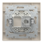 РОЗЕТКА КОМП'ЮТЕРНА RJ45 STP КАТ. 5Е КРЕМ ASFORA