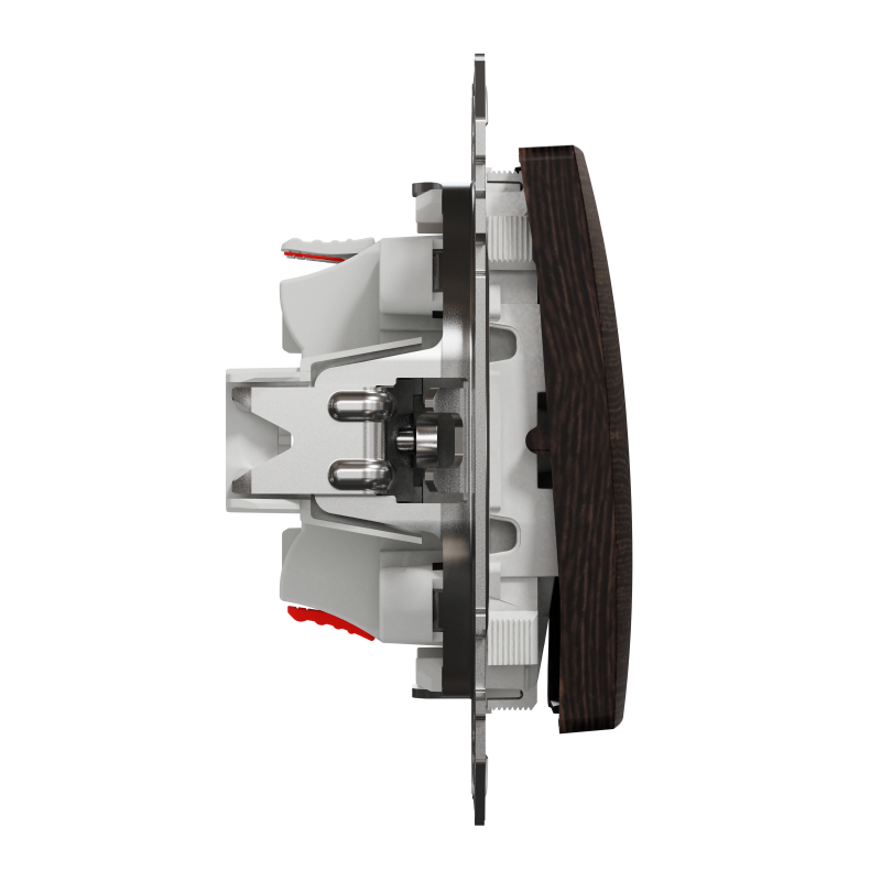 Проміжний вимикач 10 АХ, Венге Sedna Elements