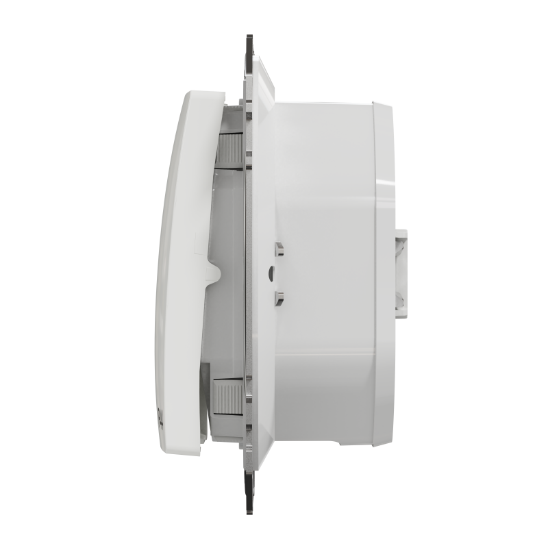Одноклавішний перемикач IP44 Білий Sedna Design