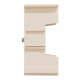 Коробка для зовнішнього монтажу Бежевий Sedna Design