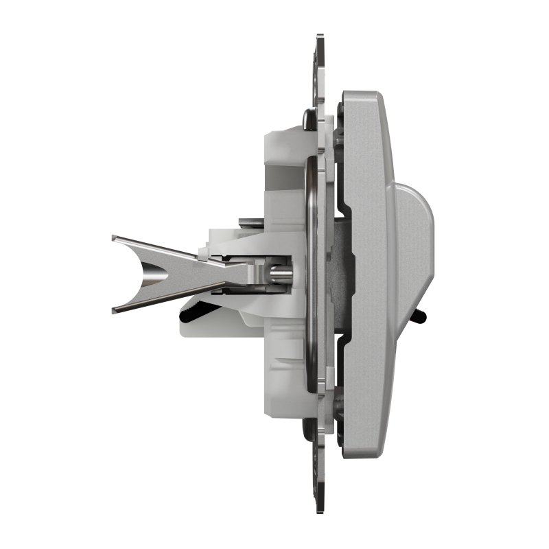 Аудіорозетка Алюміній Sedna Design