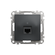 Один роз’єм RJ45 категорія 5E UTP Чорний Sedna Design