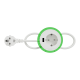 Unica system+, Настільний блок XS з розеткою DE та USB типу A, антрацит